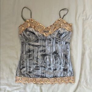 Sequin Lace Cami